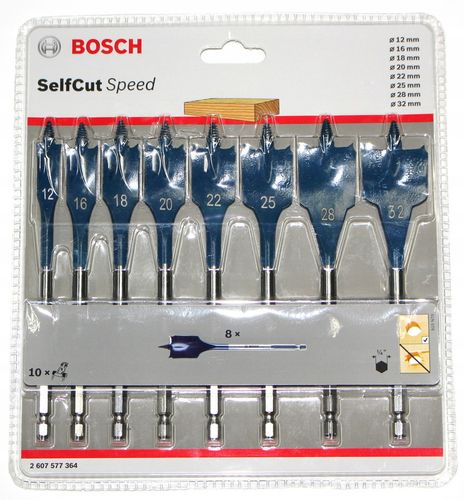 BOSCH 8 WIERTEŁ DO DREWNA SELF CUT na Arena.pl