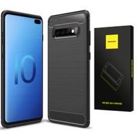 Spacecase Carbon Galaxy S10 Czarny