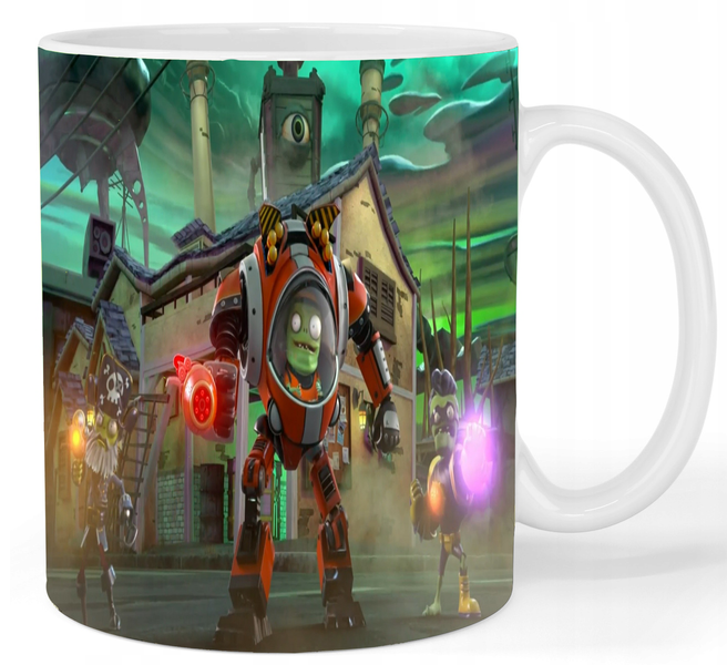 Kubek ceramiczny Plants vs Zombie zdjęcie 1