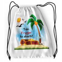 Plecak Sportowy Szkolny Dla Fryzjera Worek Torba Z Nadrukiem Ze Zdjęciem