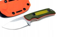 Nóż taktyczny wojskowy KFS X43 Bushcraft survival neck G10