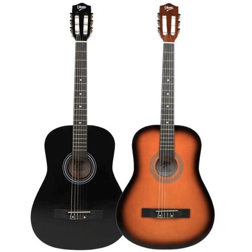 GITARA KLASYCZNA 4/4 DO NAUKI DLA POCZĄTKUJĄCYCH STROIK + KOSTKI + AKORDY na Arena.pl