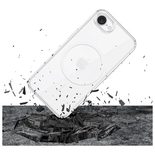 Etui 3mk do iPhone 16e, Przezroczysty MagSafe zdjęcie 4