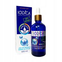 IODICA JOD Koncentrat Jodu Jod Naturalny Minerały 100 ml szklana butelka