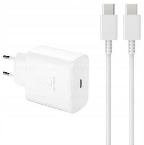 SZYBKA ŁADOWARKA DO TELEFONU SAMSUNG KOSTKA PD 45W + KABEL USB-C 2M na Arena.pl