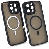 etui do iphone 16 pro max czarny mat magsafe case plecki pokrowiec ochrona