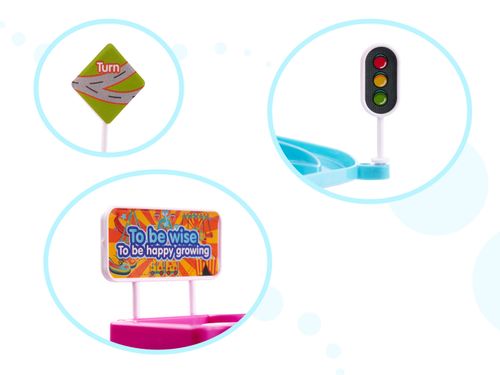 Tor Zjeżdżalnia Wyścig Dinozaurów Tor Dinozaur Ruchome Schody Światła na Arena.pl