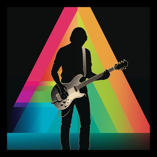 Plakat 20x20cm Pryzmat przez Gitarę na Arena.pl