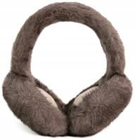 Futrzane nauszniki Keyla - dla dzieci, damskie, zimowe Ciemny brązowy