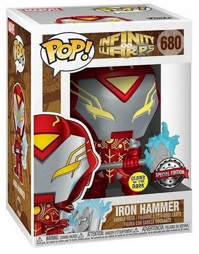 Funko POP! Infinity Warps Iron Hammer 680 Glow SE na Arena.pl