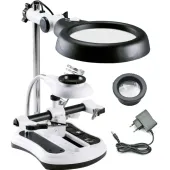 Trzecia ręka zestaw do lutowania uchwyt dwie lupy z podświetleniem