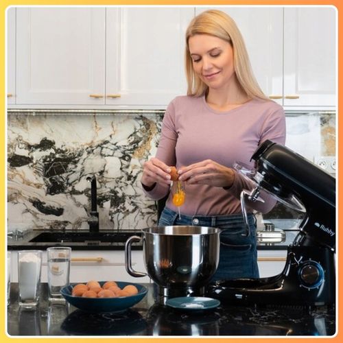 Robot Kuchenny Planetarny Z Blenderem Maszynka Do Mielenia Mięsa 2200W na Arena.pl