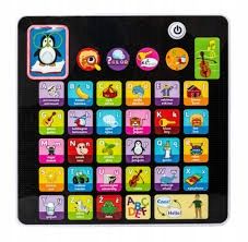 Interaktywny Tablet Komputer Smily Nauka Zabawa Zabawka Dźwięk ANEK na Arena.pl