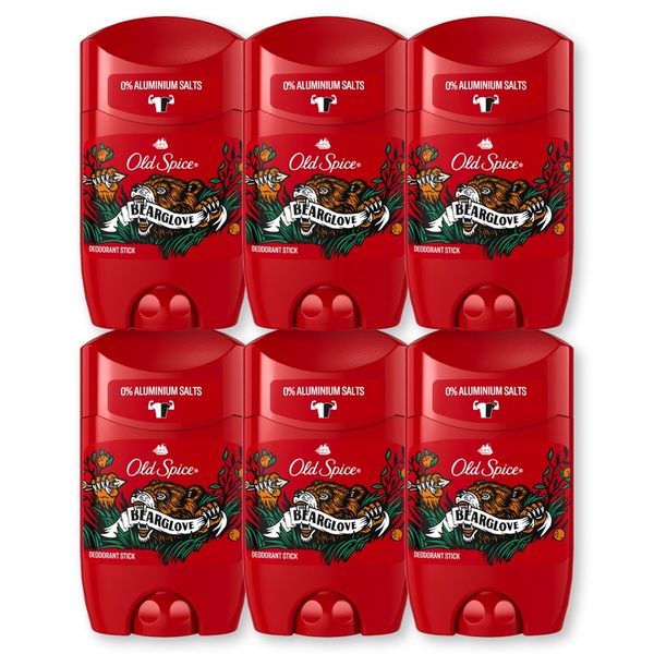 Old Spice Bearglove dezodorant w styfcie 6x50ml zdjęcie 1