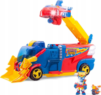 SUPER THINGS RESCUE TRUCK AUTO CIĘŻARÓWKA + FIGURKA KOLEKCJONERSKA ŚW. DŹW.