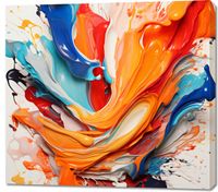 Obraz 100x90cm Taneczne Fale