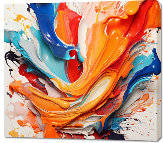 Obraz 100x90cm Taneczne Fale zdjęcie 1