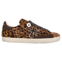 Premiata Buty Damskie Sneakersy Steven 8480 Premium Brązowa Panterka 36