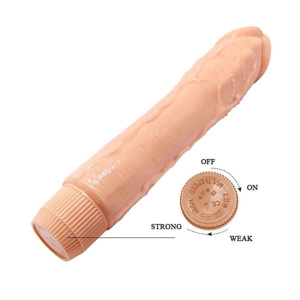 Wirbator Penis Naturalny Członek Realistyczny 24Cm zdjęcie 5