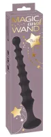 you2toys magic anal wand no. 2 czarna rożdżka silikonowa 27 cm