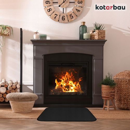 BLACHA PRZEDPIECOWA 600x800MM POD KOMINEK PIEC KOZĘ OCHRONNA STALOWA na Arena.pl