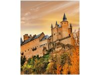 40X50CM ZAMEK URWISKU OBRAZ