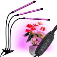 lampa led do wzrostu roślin 60 diod timer 24 w uprawa roślin do domu