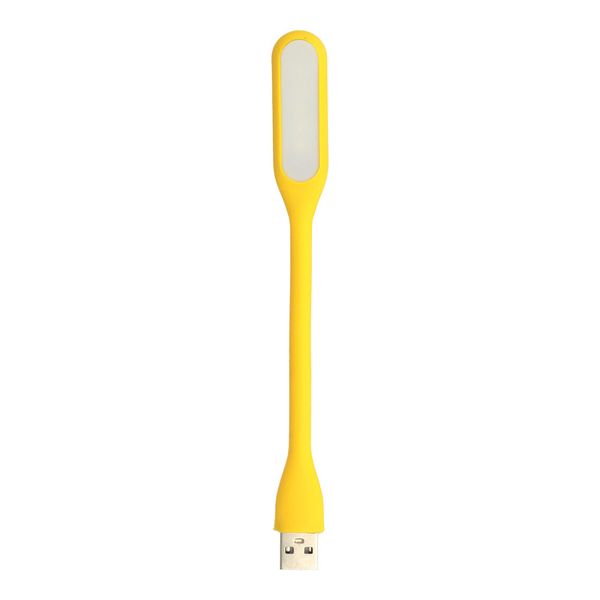 Lampka Mini LED Silikonowa USB Żółta zdjęcie 1