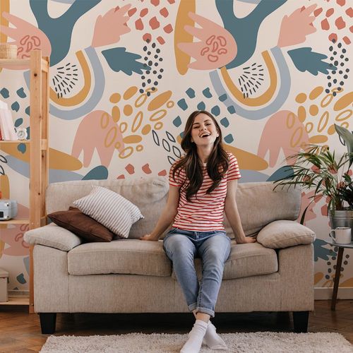 Tapeta Abstrakcja W77 270 cm płótno na Arena.pl