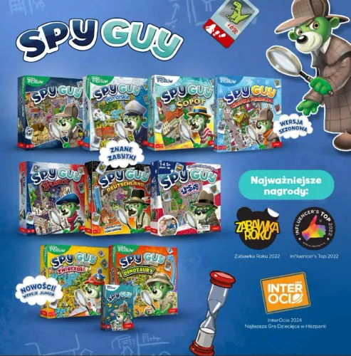 Spy Guy - gra dla dzieci szpiegowska kooperacyjna na spostrzegawczość na Arena.pl