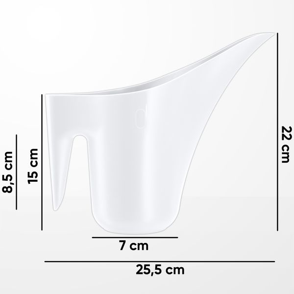Konewka Mała Do Podlewania Domowa Ogrodowa 1,2L zdjęcie 2