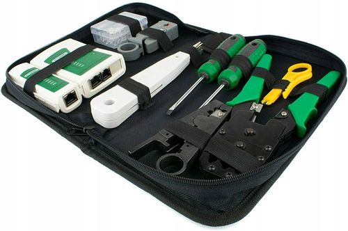 TESTER KABLI RJ45 ŚCIĄGACZ ZACISKARKA LAN3 NARZĘDZ na Arena.pl