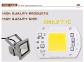 Dioda LED, moduł COB 50W/230V zimna lub ciepła + pasta