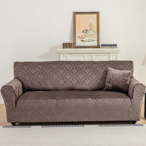 POKROWIEC NA KANAPĘ SOFĘ NAROŻNIK WELUR 190-230 CM na Arena.pl