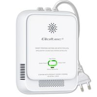 Czujnik wycieku gazu LPG Qoltec 85dB LED certyfikat CE