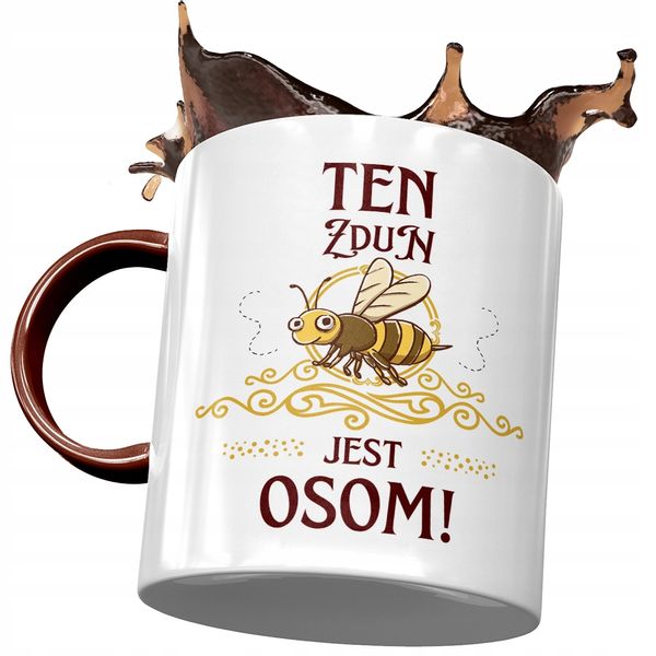 Kubek Bordowy Dla Zduna Ten Zdun Jest Osom Prezent Z Nadrukiem Ze Zdjęciem zdjęcie 1