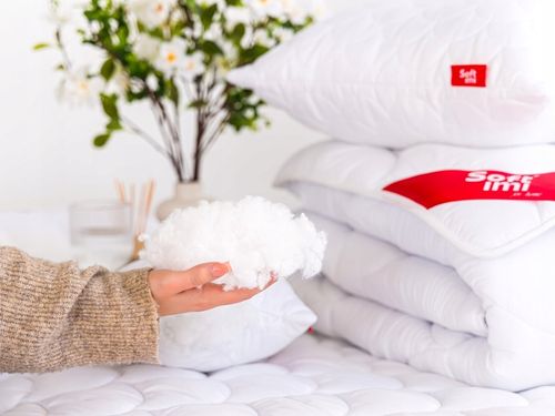 2X PODUSZKA ANTYALERGICZNA 45X45 PIKOWANA GRUBA NA ZAMEK JASIEK DO na Arena.pl