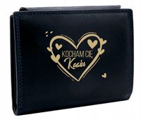 Portfel damski prezent NA WALENTYNKI ROCZNICE PERSONALIZOWANY GRAWER + IMIĘ