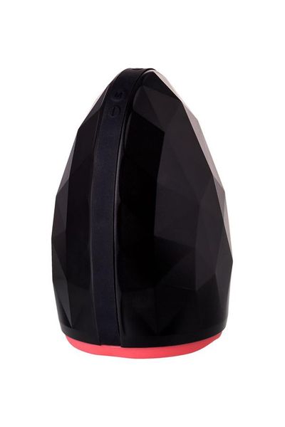 Erotist Magma; Rechargeable Masturbator With Heating, Silicone, Black, zdjęcie 3
