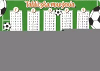 Podkładka Na Biurko - Tabliczka Mnożenia Piłka