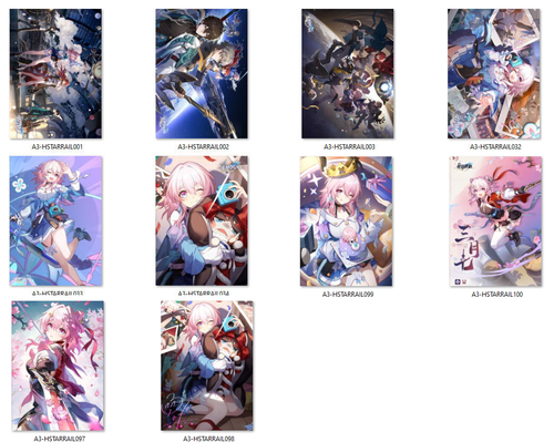 Pocztówka Honkai: Star Rail - March 7th DO WYBORU na Arena.pl