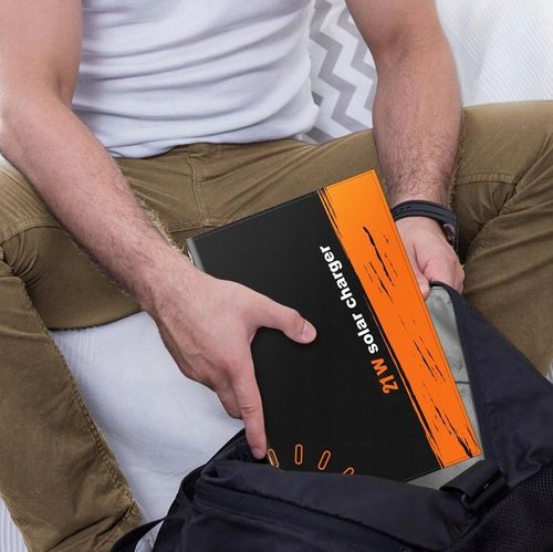 ŁADOWARKA SOLARNA 5V PANEL SOLARNY SŁONECZNY 21W na Arena.pl