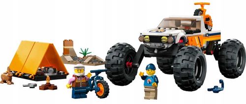 60387 - lego city - przygody samochodem terenowym z napędem 4x4 na Arena.pl