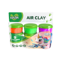 Zestaw Masy Plastycznej Tm Lovin, 9 Kolorów, Art.  7000218