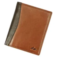 portfel męski el forrest  rfid skóra naturalna brązowy