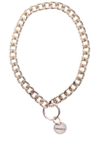 Statement Collar And Leash Rose Gold zdjęcie 5