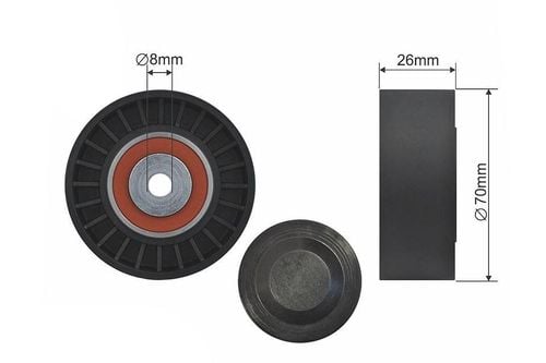 ROLKA NAPINACZA PASKA AUDI A6 C7 2011 2012 2013 2014 2015 2016 2017 2018 na Arena.pl