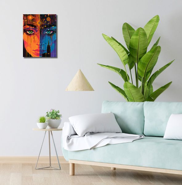 Obraz 30x40cm Cyfrowa Psyche zdjęcie 2