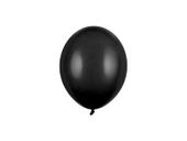 Balony pastelowe czarne strong, 12 cm 100 szt.