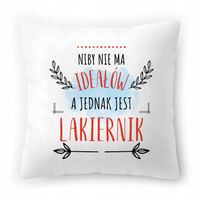 Poduszka Dla Lakiernika Urodziny Imieniny Prezent Z Nadrukiem Ze Zdjęciem
